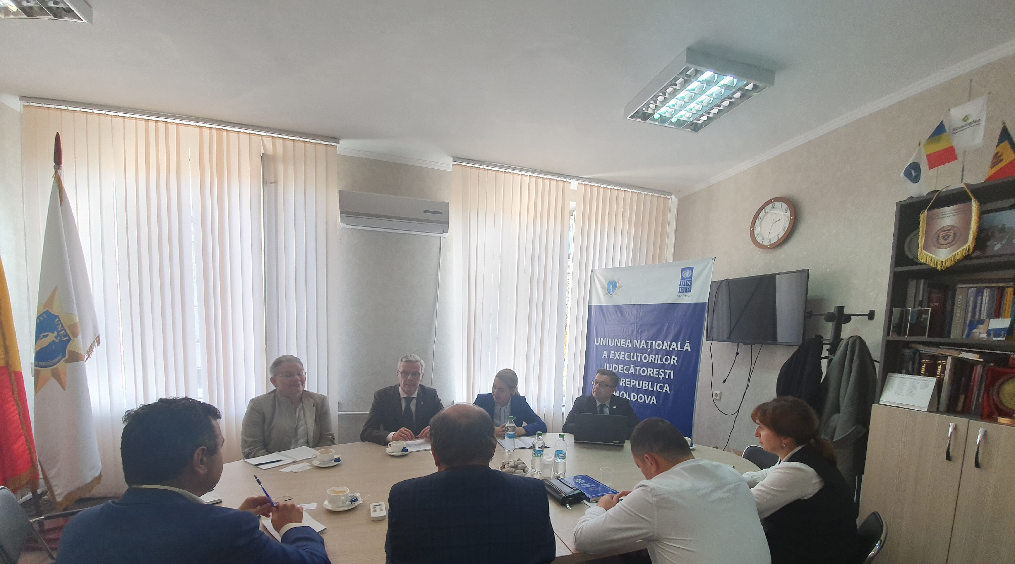 Ședința cu reprezentanții Agenției Suedeze de Executare, a Serviciului Fiscal de Stat și a Uniunii ...