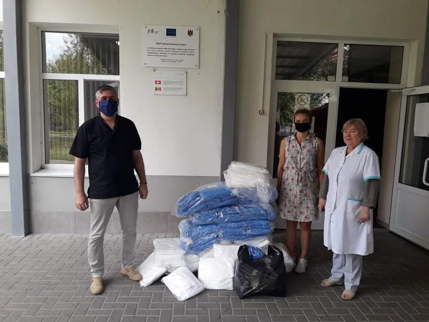 Echipamente de protecție pentru Spitalele din Criuleni și Cahul.